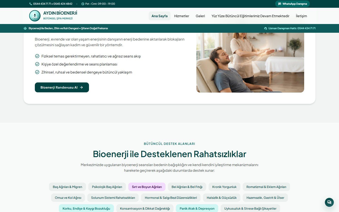 Aydın Bioenerji Şifa Merkezi ekran görüntüsü 4